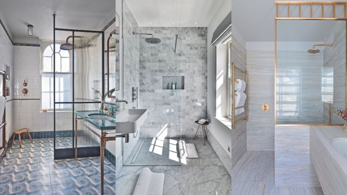 11 Refreshing Walk-in Shower Tile Ideas for Small Bathroom