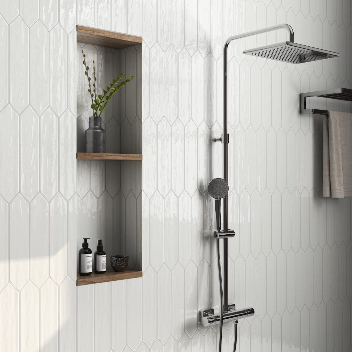 18 Vertical Tile Shower Ideas That Will Transform a Bathroom