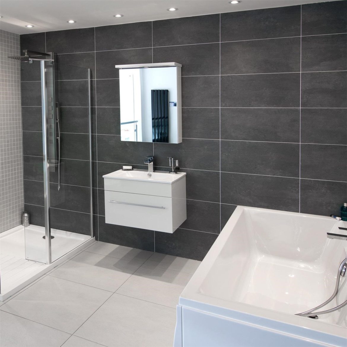 21 Large Tile Shower Ideas for a Luxurious Bathroom Makeover 21 Large Tile Shower Ideas for a Luxurious Bathroom Makeover